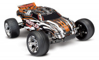 Радиоуправляемая модель TRAXXAS Rustler 2WD 1/10 RTR артикул TRA37054-1-OR