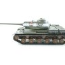 Р/У танк Taigen 1/16 ИС-2 модель 1944, СССР, зеленый, 2.4G, деревянная коробка артикул TG3928-1G-BOX