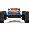 Радиоуправляемая автомодель ARRMA 1/8 KRATON 6S 4X4 RTR Brushless Speed Truck V6 (Blue / Orange) артикул ARA8608V6T1