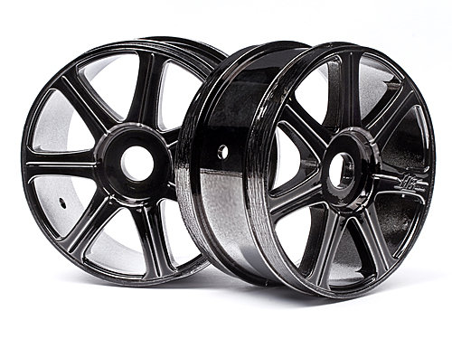 Диски багги 1/8 - HB EDGE (Black Chrome) 2шт. артикул HPI-67768