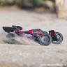 Радиоуправляемая автомодель Багги ARRMA 1:8 TYPHON 6S V5 4WD BLX RTR (Black / Red) артикул ARA8606V5