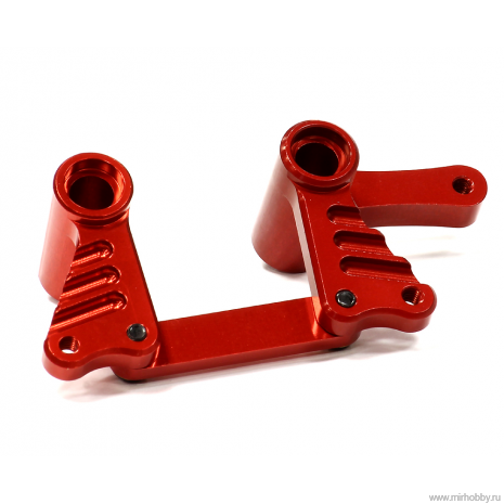 Рулевая трапеция (крас) 1/10 Traxxas Slash 2WD артикул T8674RED