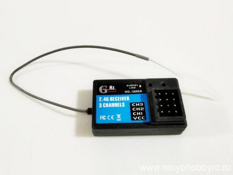 Приемник 2.4G для машин Remo Hobby 1/10 (совместим с E9758)