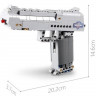 Конструктор CaDA deTech пистолет Desert Falcon (307 деталей) артикул C81007W