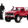 Внедорожник красный 1/16 электро - RC Military Truck Buggy Crawler артикул WPLC-24-Red