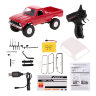 Внедорожник красный 1/16 электро - RC Military Truck Buggy Crawler артикул WPLC-24-Red
