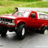 Внедорожник красный 1/16 электро - RC Military Truck Buggy Crawler артикул WPLC-24-Red