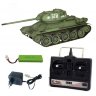 Радиоуправляемый танк Heng Long Russia T34-85 масштаб 1:16 2.4G V6.0 артикул 3909-1