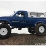 Внедорожник синий 1/16 электро - RC Military Truck Buggy Crawler артикул WPLC-24-Blue