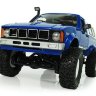 Внедорожник синий 1/16 электро - RC Military Truck Buggy Crawler артикул WPLC-24-Blue