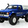 Внедорожник синий 1/16 электро - RC Military Truck Buggy Crawler артикул WPLC-24-Blue