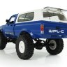 Внедорожник синий 1/16 электро - RC Military Truck Buggy Crawler артикул WPLC-24-Blue