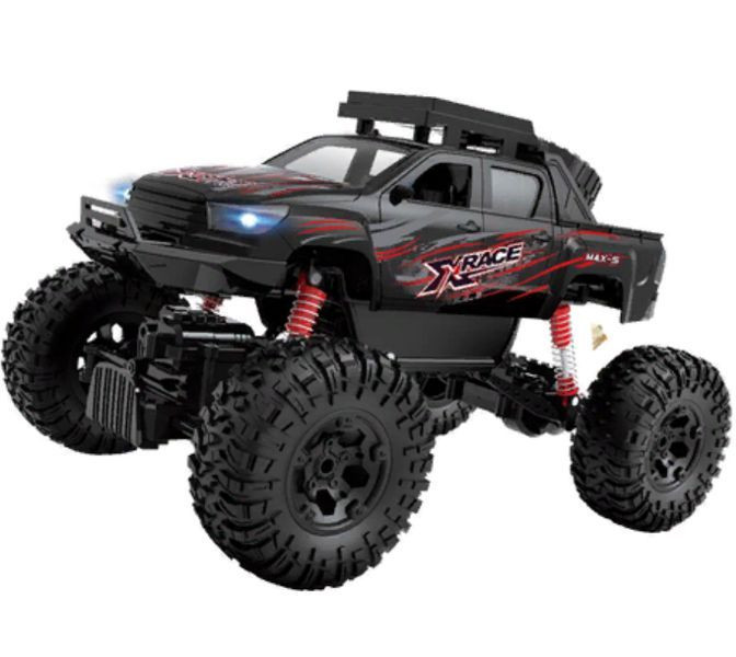 Краулер 1/12 4WD электро - DongBang XRock, Черно-красный (влагозащищенный) артикул DB-2071-R