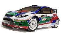 Радиоуправляемая автомодель 1/10 RTR WR8 FLUX (кузов FORD FIESTA ABU DHABI WRC) артикул HPI-107113