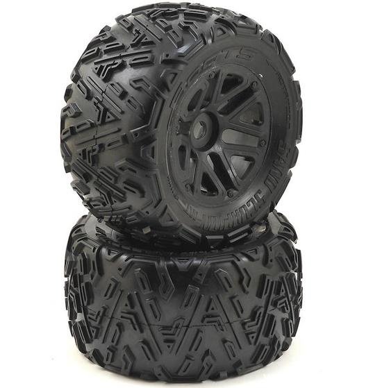 Комплект колес ARRMA Dboots Sand Scorpion MT (3.8"-97mm) ширина 165 мм (1:8 / hex17mm) артикул AR550010