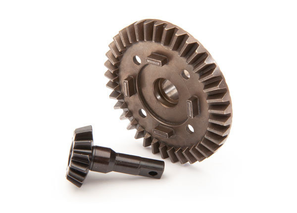 Ring gear, differential/ pinion gear, differential (front) артикул TRA8978