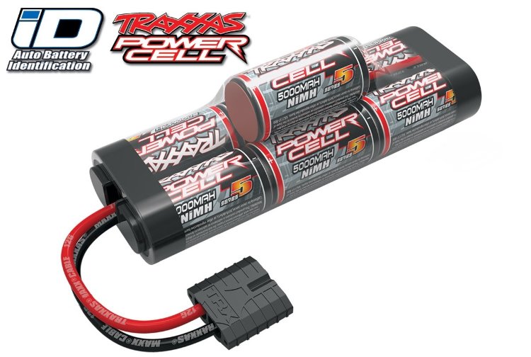 Аккумулятор Ni-Mh (Battery, Series 5 Power Cell, 5000mAh (NiMH, 7-C hump, 8.4V) артикул TRA2961X