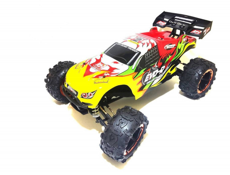 Радиоуправляемая трагги Remo Hobby 1:8 EVO-R Brushless (4WD, 2.4G, 7.4V ~ 4200mAh, зарядное устройство) артикул RH8065-RED
