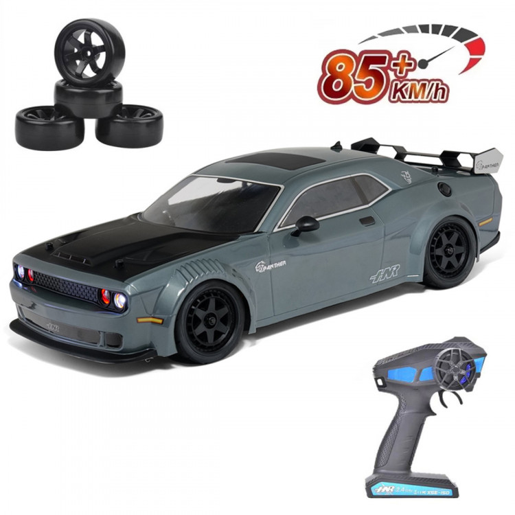 Радиоуправляемая машина HNR Dodge SRT, 1:10, 4WD, б/к электродвигатель (колеса туринг + дрифт, LED фары) артикул H9802-H98248-2