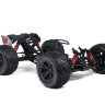 Радиоуправляемая автомодель ARRMA Kraton NEW (Version 2) BLX185 4WD 6S 1/8 waterproof (Red/Black) артикул AR106018