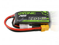 Аккумулятор OVONIC 11.1v ~ 2200mah, 35C, разъём XT60, SOFT (76x34x26 мм) артикул O-35C-2200-3S1P-XT60