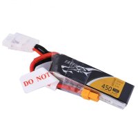 Аккумулятор Li-Po - 11.1В 450мАч 75C (3S1P) артикул TA-75C-450-3S1P-XT30