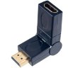 Переходник (адаптер) поворотный на 360 градусов (HDMI A вилка - HDMI A розетка ) артикул A7013