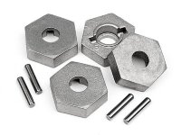 Хабы колес 17mm (4 шт.) с пинами (штатные) артикул HPI-101190