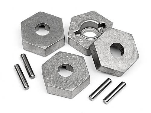 Хабы колес 17mm (4 шт.) с пинами (штатные) артикул HPI-101190