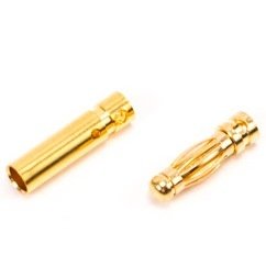 Разъем 3.0mm gold plated (мама+папа)  [3.0mm gold plated connector] артикул AM-1001B 