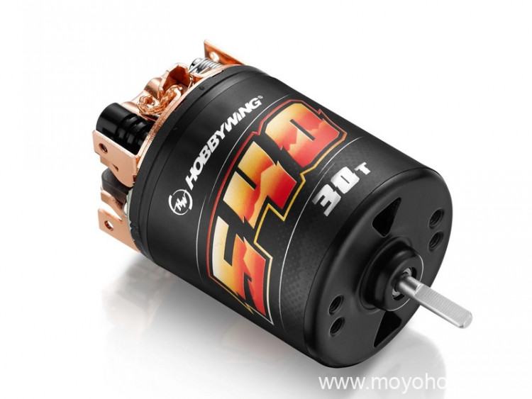 Коллекторный мотор Hobbywing QUICRUN Brushed 540-30T (30TKV, 3,175/16,3мм, 1/10) артикул HW-30404313