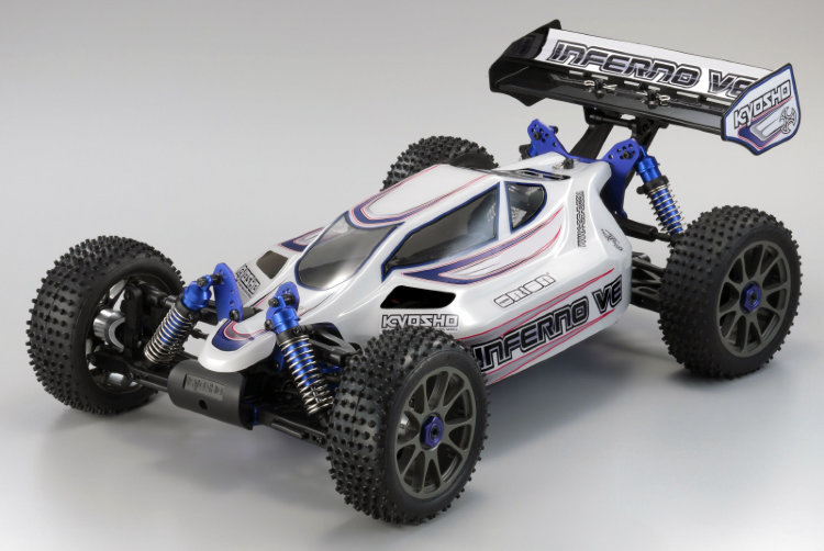 Радиоуправляемая автомодель 1/8 EP 4WD r/s INFERNO VE 2.4Ghz артикул 30875B