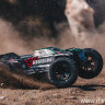 Радиоуправляемая автомодель ARRMA Kraton BLX185 4WD 6S 1/8 waterproof (2018 Red/Black) артикул AR106029