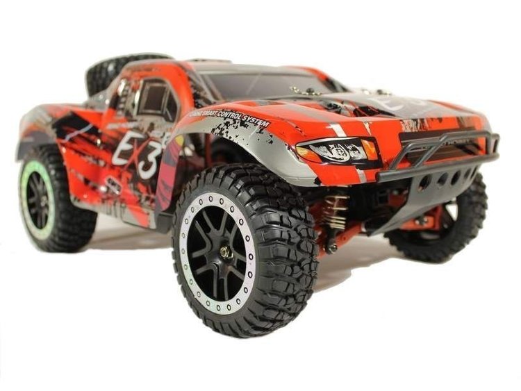 Радиоуправляемый шорт-корс Remo Hobby EX3 1/10 RTR (Brushless, UPGRADE, 4WD, 2.4G) артикул RH10EX3TOP-UPG-RED