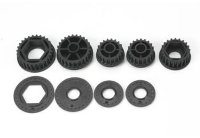 Шкивы для G4 комплект (27T, 19T, 25T, 19T, 21T) артикул TM-504013