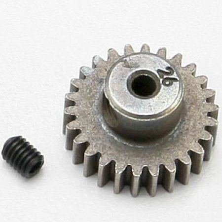 Шестерня 26 зубьев Gear 26-T pinion (48-pitch, 2.3mm shaft) артикул TRA7040