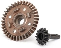 Ведомая и ведущая шестерни дифференциала TRAXXAS E-REVO VXL [Ring gear, differential/ pinion gear, differential] артикул TRA8679