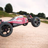 Радиоуправляемая автомодель багги ARRMA Typhon (silver) 6S 1/8 BLX V2 4WD WATERPROOF (влагозащита) артикул AR106002