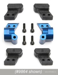 Ступицы задние Опц. Алюм B44 0.5 град. B44 Factory Team Aluminum Hub, 0.5 degree артикул  AS9865
