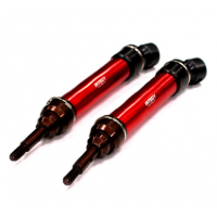 Карданы передние (крас) Traxxas 1/10 Slash и Stampede 4x4 артикул T8559RED