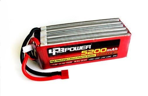 Аккумулятор LPB POWER 5200mah 18.5V 5S 65C артикул LPB185-5200