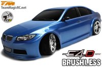 Радиоуправляемая автомодель дрифт 1/10 электро E4D BMW 320 RTR (Brushless Spec.) артикул TM-503012-320