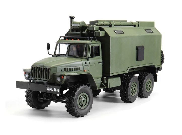 Внедорожник 1/16 6WD электро - Советский военный грузовик "Урал" артикул WPLB-36