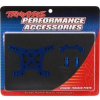 Кронштейн крепления амортизаторов Shock tower, front, сплав 7075-T6 aluminum (blue-anodized) артикул TRA6839X 