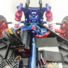 Радиоуправляемая багги Remo Hobby Scorpion Brushless 1/8 (4WD, 2.4G, акб Li-Po 7.4V~4200mAh+З/У) артикул RH8055-BLUE