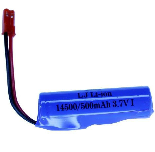 Аккумулятор Li-Ion 3.7V (тип 14500) ~ 500 mAh (для тракторов Korody) артикул KR-Bat500