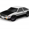 Радиоуправляемая машина для дрифта Remo Hobby RACING & DRIFT (бело-черная) 4WD 2.4G 1/14 RTR артикул RH1411-TWB