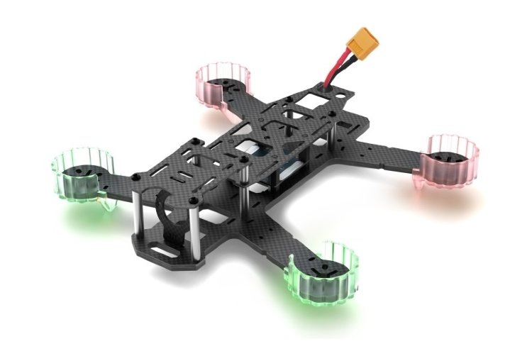 Рама гоночного FPV квадрокоптера SkyRC FX210 Frame артикул SK-910010-01