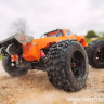 Радиоуправляемая автомодель ARRMA Outcast BLX185 4WD 6S 1/8 (2018 оранжевый) артикул AR106033