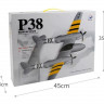 Радиоуправляемый самолет электро - FX816 P38 Fighter (EPP) артикул FX816